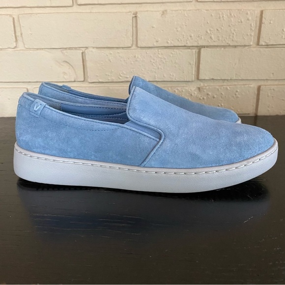 Vionic Mahoney Avery Pro Slip On Shoes Sneakers Comfort Arch Support Suede 8.5 - Picture 3 of 7